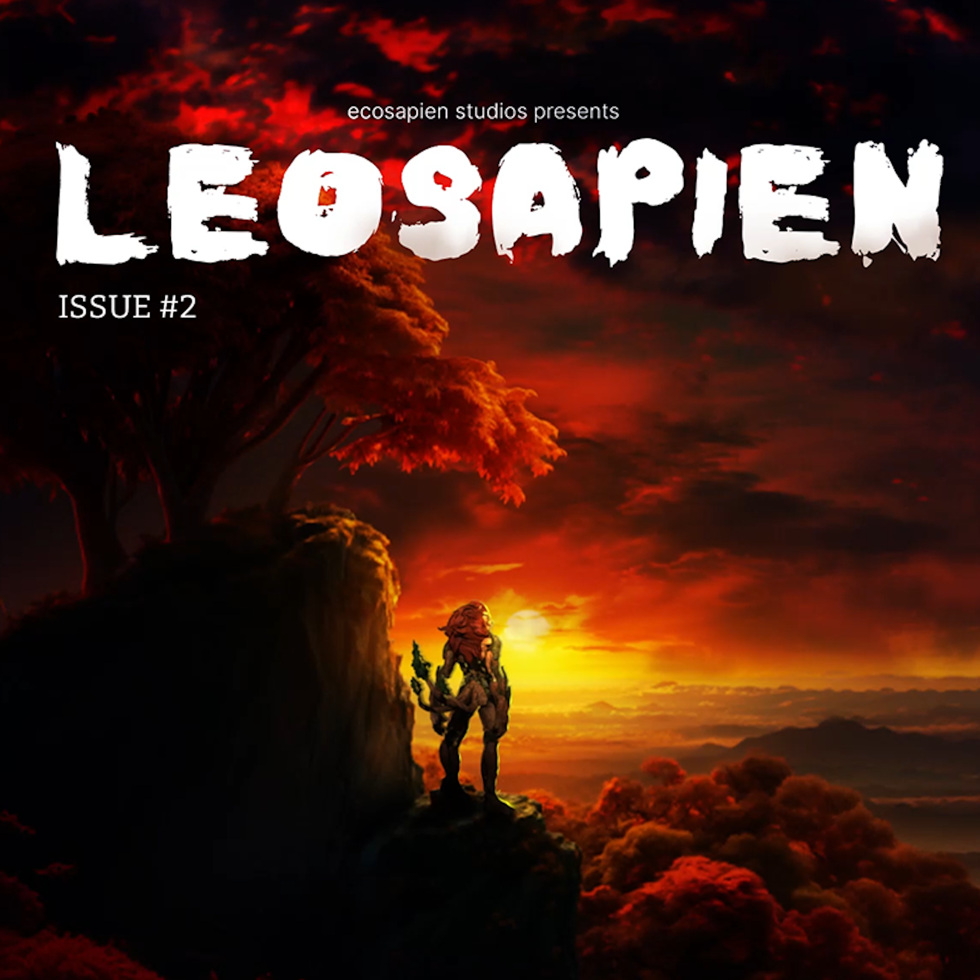 Leosapien Issue #2 cover